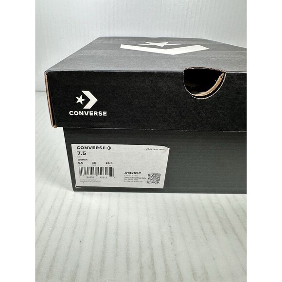 Converse Women 7.5 Hi Top Sneakers Platform CTAS Lift Embroidered Flower A14265C - Picture 9 of 9